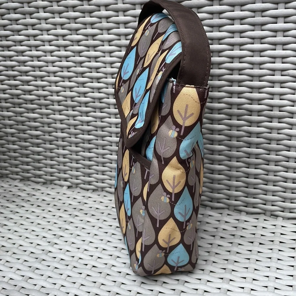 Disney Baby Winnie the Pooh Brown Leaf Bottle Bag/Tote